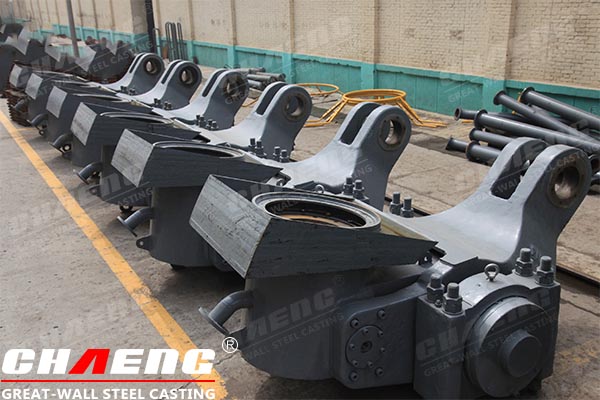 Rocker arm for vertical mill