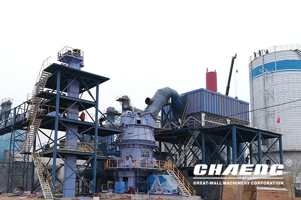  Hebei Tangshan  slag powder production line EPC project 